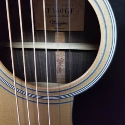 Takamine EF360GF Signature Series Glenn Frey Model Dreadnought Acoustic/Electric Natural Gloss image 5