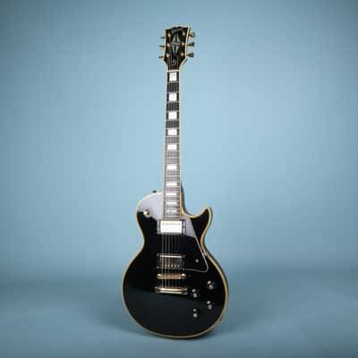 1973 Gibson Les Paul Custom Ebony Black Beauty *Headstock Repair* image 2