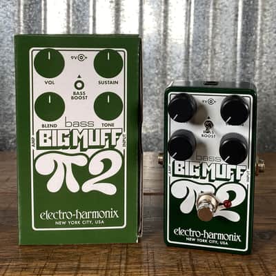 Electro-Harmonix EHX Nano Bass Big Muff Pi 2 Fuzz Effect Pedal image 1