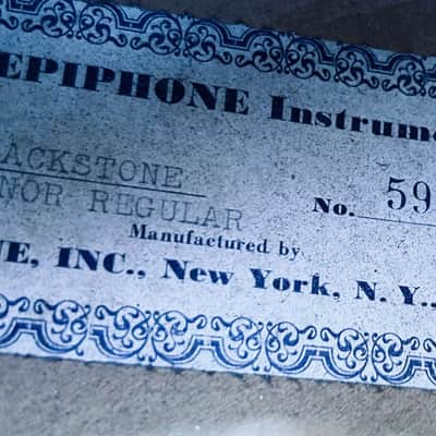 Epiphone Blackstone Tenor Guitar 1950 image 3