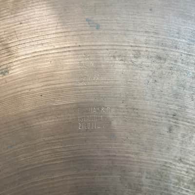 Vintage Zildjian 20" 1960's New Stamp Istanbul K Medium Heavy Ride - 2142g (video demo) image 3