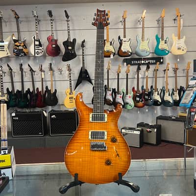 PRS Custom 24 10 top 6 String Electric Guitar Made in 2009 in Mateo Mist w/Hardcase image 3