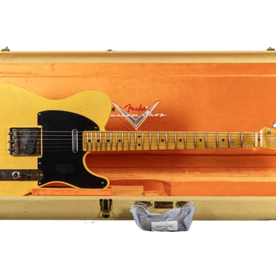 Fender Custom Shop 1951 Nocaster Journeyman Relic 1-Piece Rift Sawn Maple Neck Aged Nocaster Blonde image 9