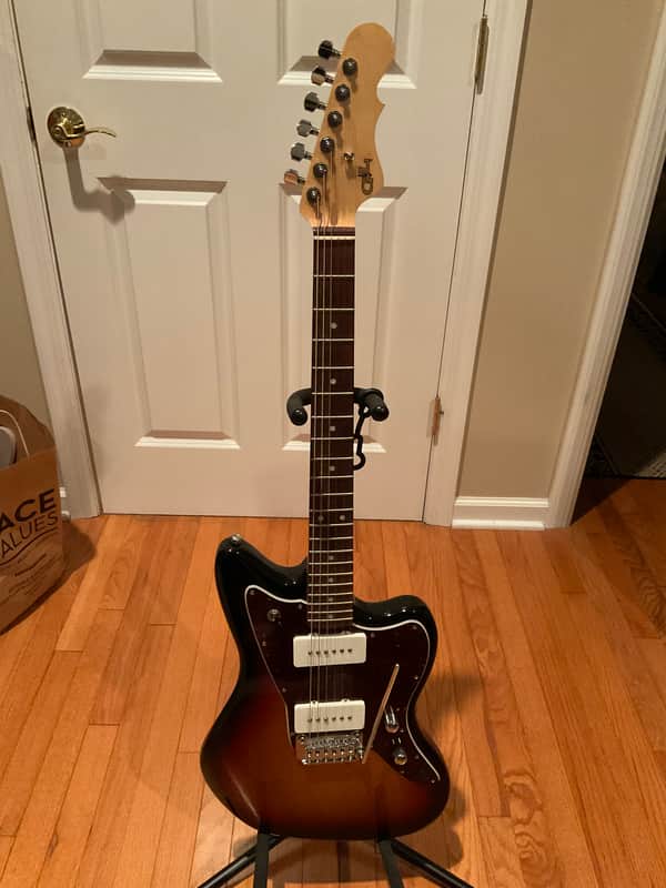 G&L Fullerton Dohany Sunburst with Kinman Fat master noise less pickups. image 1