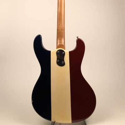 Rare 1965 Mosrite Ventures Vibramute Sales Model in 3 Custom Colors with Non-TM Pickups & OHSC image 10