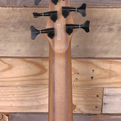 Ibanez SR506A 6-String Bass Mahogany Brown Burst Low Gloss image 7