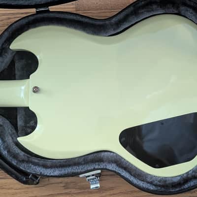 Epiphone G-400 Les Paul (SG) Custom 1999 - Antique Ivory White image 4