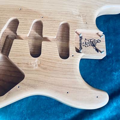 Warmoth Hardtail Strat body - Natural image 7
