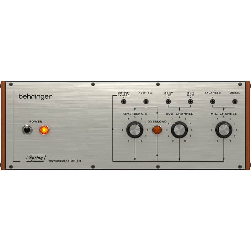Behringer Model 636 Spring Reverb Unit | Reverb