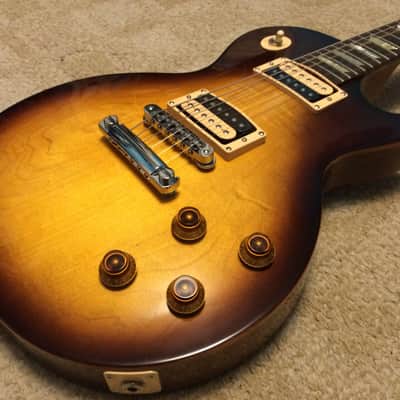 Gibson Les Paul Studio Deluxe 2009 bourbon burst image 1