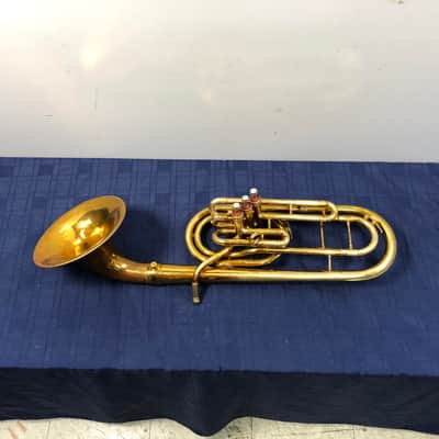 Vintage King H.N. White Cleveland Bb Trombonium Valve Trombone with Original Case image 2