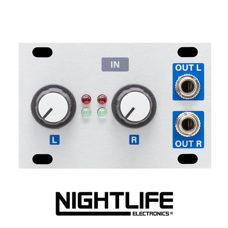 Intellijel Stereo Line In 1U Silver image 1