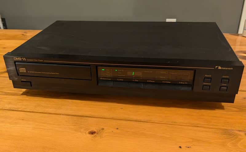 Vintage Nakamichi OMS-1A CD Player — Made in Japan Audiophile Player (Tested & Operational) image 1