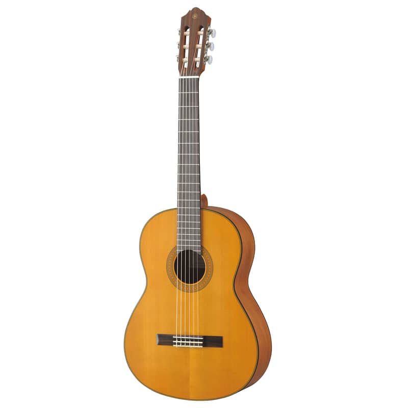 Yamaha CG-122MCH Solid Cedar Top Classical Guitar Natural image 1