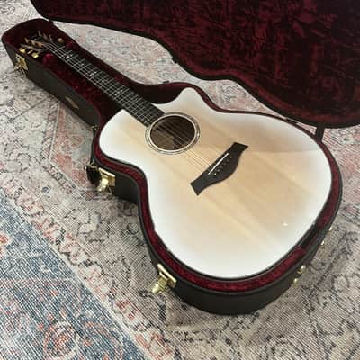 Taylor 50th Anniversary 614ce LTD 2024 - Trans White Edgeburst image 4