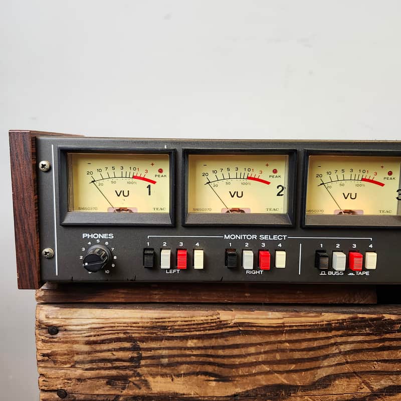 TEAC MB-20 VU Meter Bridge (Pair) - Vintage | Reverb