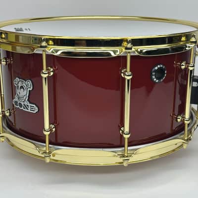 BONE Drums  - Custom shop Maple-bubinga 25-ply, 7''x14'' Snare Drum image 6