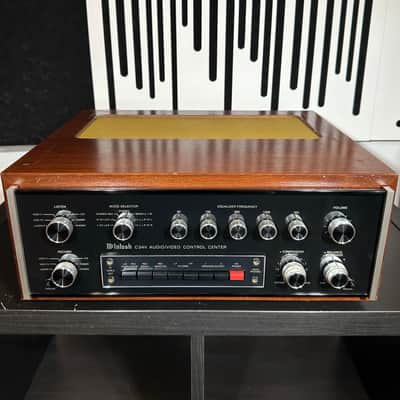 McIntosh C 34V Stereo Solid State Preamp and Video Switch 1985 - 1992 - Black image 1
