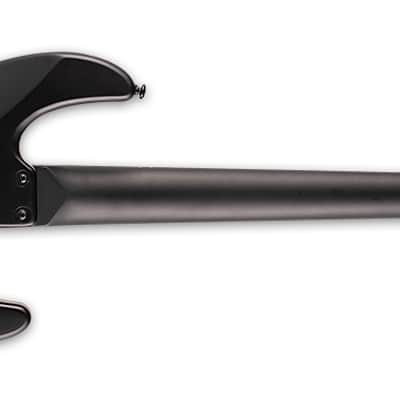 ESP LTD AP-4 Black Metal LH Black Satin Left-Handed Electric Bass AP4 BKM image 2