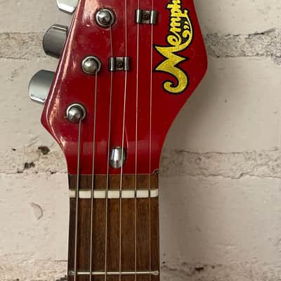 Memphis Stratocaster MIJ Electric Guitar c.1980 | Fresh Setup | Original Pickups | Candy Apple Red image 2