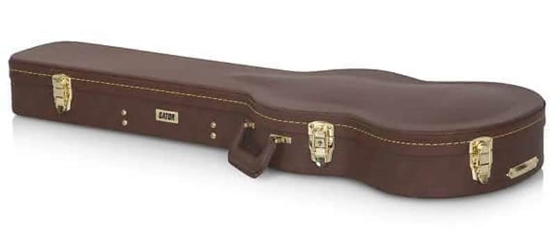 Gator GW-SG-BROWN Deluxe Wood SG Electric Guitar Case image 1