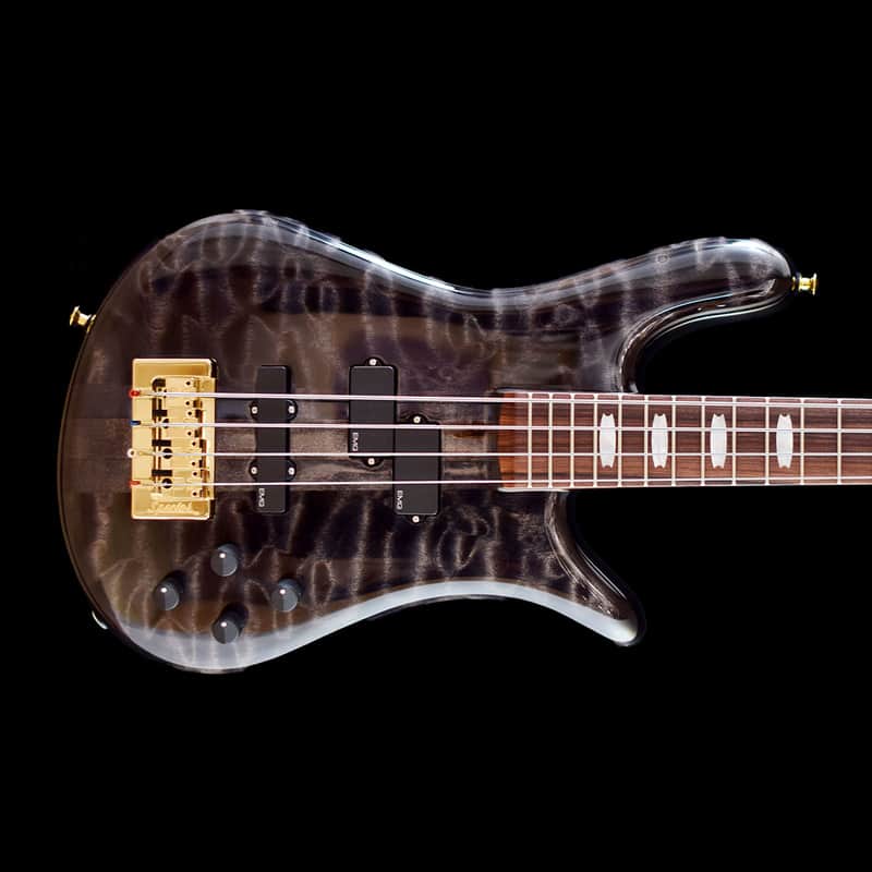 2025 Spector USA Doug Wimbish Signature Trans Black Stain Gloss