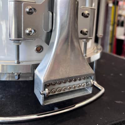 Pearl 11x13 Marching Snare Maple High Tension 90's - 2000's - White image 3