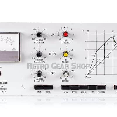 EMT PDM 156 Stereo Compressor Limiter Expander Gate Vintage Rare Analog Serviced *read description* image 2
