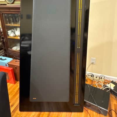 Carver Amazing Platinum MK IV speakers 1980's - Black lacquer image 3