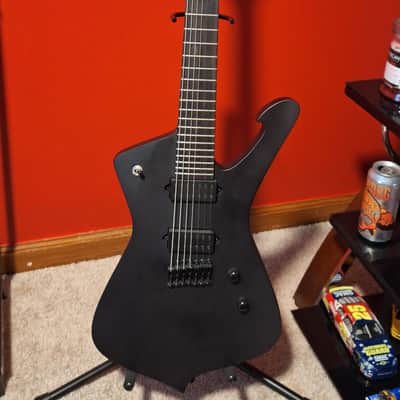 Ibanez ICTB721-BKF Iceman Iron Label 2021 - Present - Black Flat