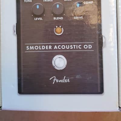 Fender Smolder Acoustic Overdrive | Reverb