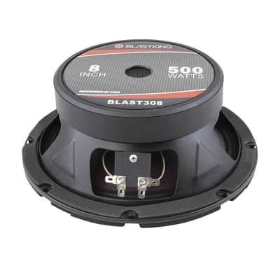 Blastking BLAST308 8" 500 Watts Midrange, Midbass and Woofer Loudspeaker Pressed steel basket 8-Ohms image 2