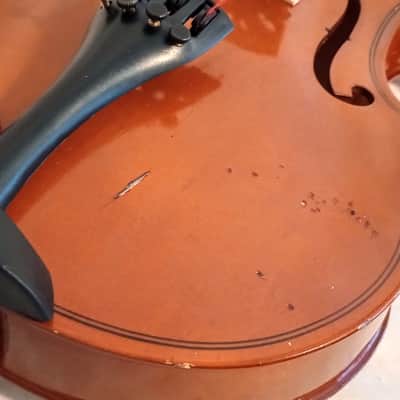 Ohuhu VIOLIN FULL SIZE 4/4 CASE WITH VIOLIN, BOW, ROSIN FREE SHIP TO CUSA! image 8