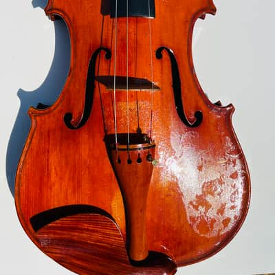 Giustino Dal Canto 16.5in Viola 1973 Signed imagen 2