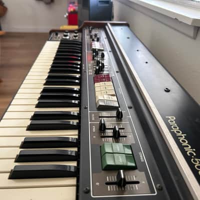 Roland RS-505 49-Key Paraphonic Synthesizer 1978 - 1981 - Black image 1