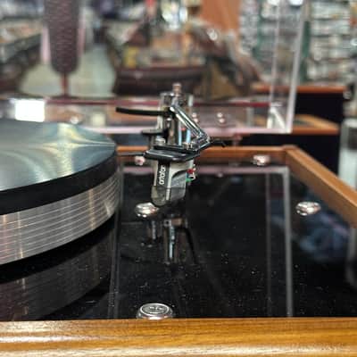 VPI HW-19 Mk IV Turntable, Morch DP-8 Tone Arm, Custom Bright Star Audio Black Sand-Filled Plinth image 6