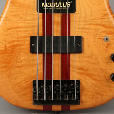 Modulus Graphite Quantum 6 Bass - 1994 - Curly Maple image 4