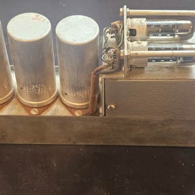 TWO Vintage Altec 428B Tube Preamps P522B Original Power Supply image 12