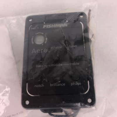 One Fishman Aero+ and One Fishman Aero Blend Acoustic Guitar Preamps Black image 4