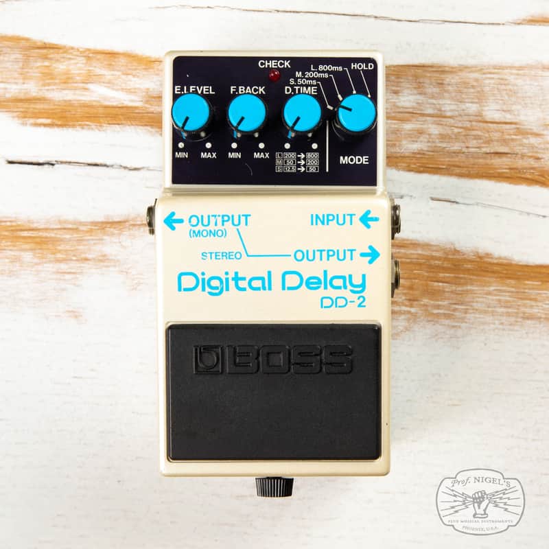 Boss DD-2 Digital Delay MIJ (Blue Label) Long Chip Vintage | Reverb