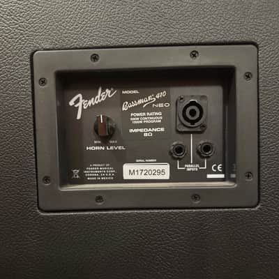 Fender Bassman 500 Tube Head with Bassman 410 Neo Cab 2017 image 11