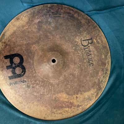 Meinl 15" Byzance Dark Hi-Hat (Pair) 2004 - Present - Un-Lathed image 3