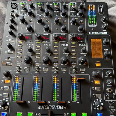 Allen & Heath XONE:DB4 4-Channel Digital DJ Mixer with Effects 2010s - Black imagen 12