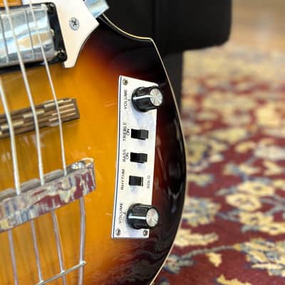 Jay Turser JTB-510-VS Violin Bass - Vintage Sunburst image 4