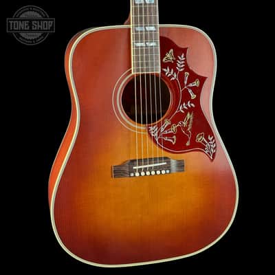 Used Gibson Custom Shop 1960 Hummingbird Reissue Sinker Mahogany Heritage Cherry Sunburst w/case TSU25539 image 5
