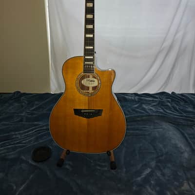 D'Angelico Premier Fulton 12-String Grand Auditorium 2020 - Vintage Natural image 1