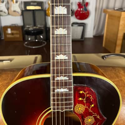 Gibson J-200 1957 - Sunburst - OHSC image 5