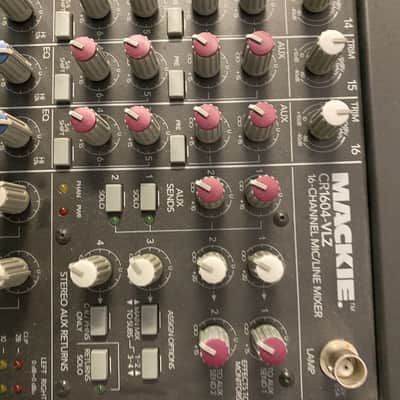 Mackie 1604-VLZ 16-Channel Mixer Tested Works Great Clean. L@@k !! image 4