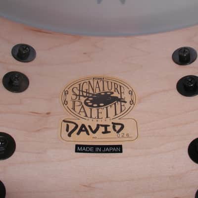 Tama David Silveria (Korn) Signature Snare Drum, DS1465 Piano Black with Black Nickel Hardware image 7