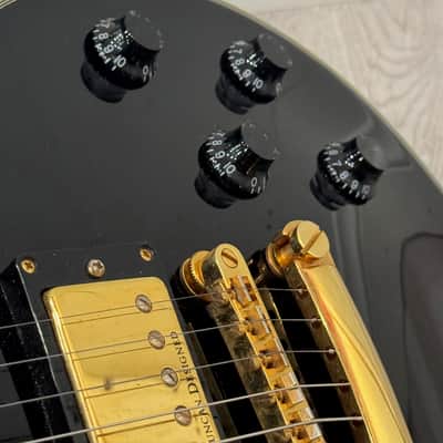 Greg Bennett AV7 Black Electric Guitar W/ Gig Bag image 3